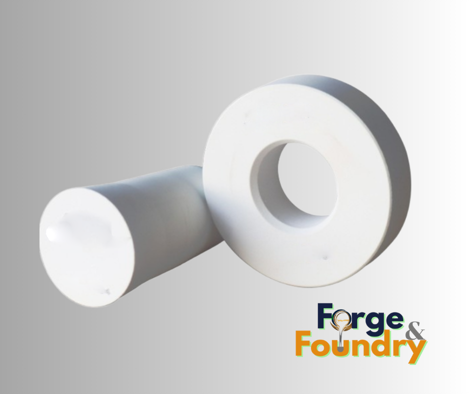 MELTING FURNACE DISC AND PLUG